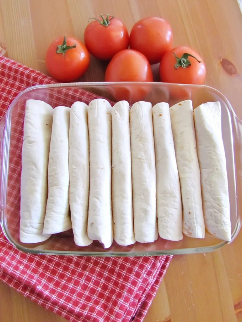 Easy White Chicken Enchiladas with Creamy White Sauce