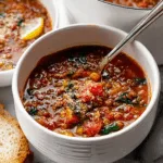 Mediterranean Lentil Soup