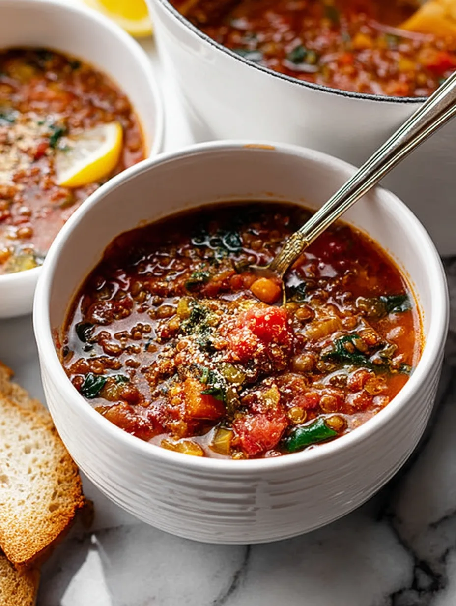 Mediterranean Lentil Soup