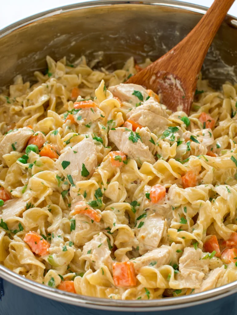 Classic Chicken Pot Pie Pasta