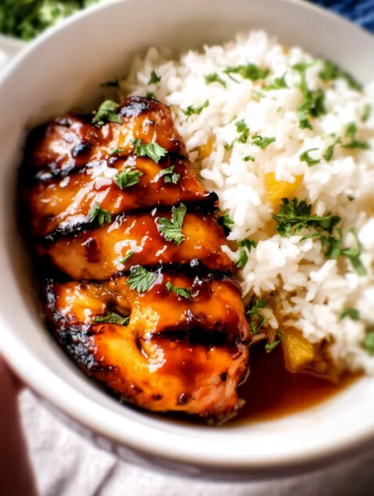 Brown Sugar Pineapple Chicken