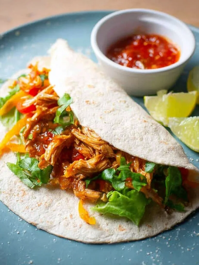 Sweet Chili Chicken Wraps