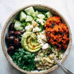 Healthy Mediterranean Quinoa Bowls