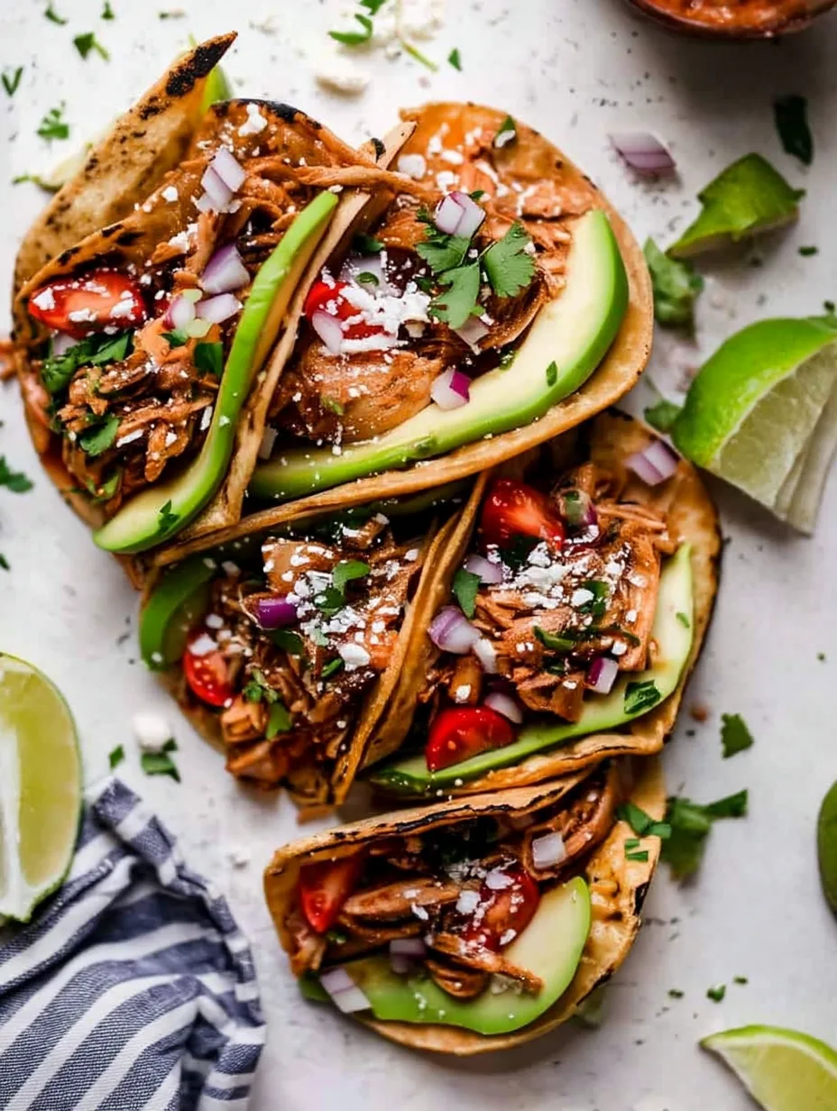 Dump-and-Go Crockpot Chicken Tacos