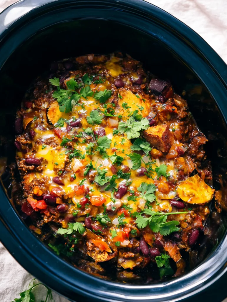 Slow Cooker Cowboy Casserole