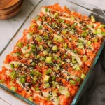 Easy Spicy Salmon Sushi Bake Recipe