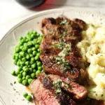 The Best Garlic Butter Steak