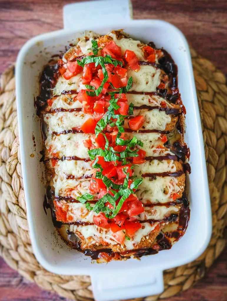Baked Bruschetta Chicken