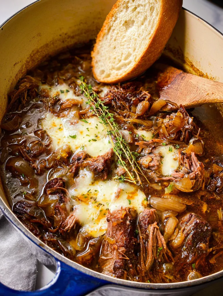 Juicy French Onion Pot Roast