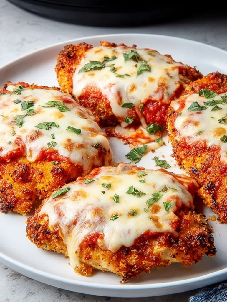 Air Fryer Chicken Parmesan