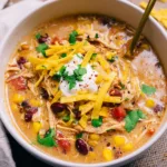 Hearty Crockpot Chicken Tortilla Soup Recipe