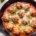 Ground Chicken Parmesan Meatballs