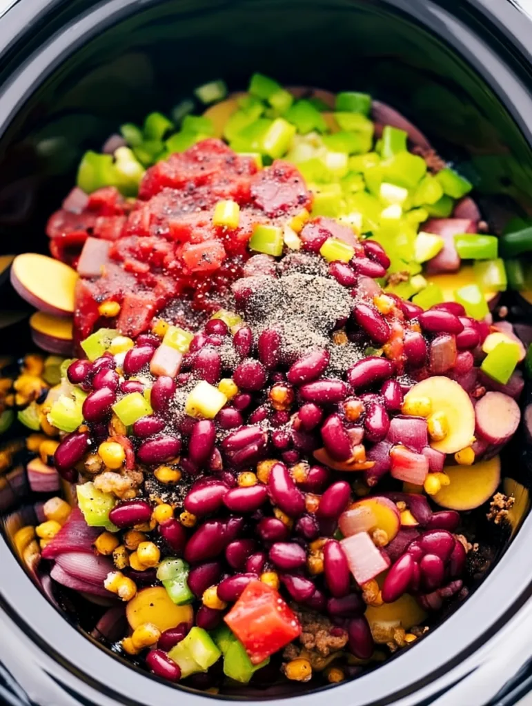 Slow Cooker Cowboy Casserole