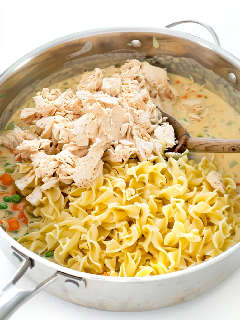 Classic Chicken Pot Pie Pasta