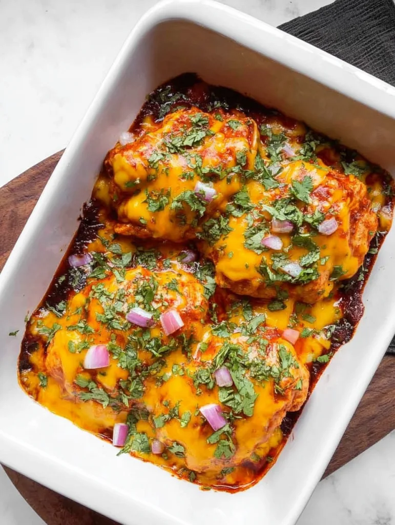 BBQ Cheddar Chicken Bake