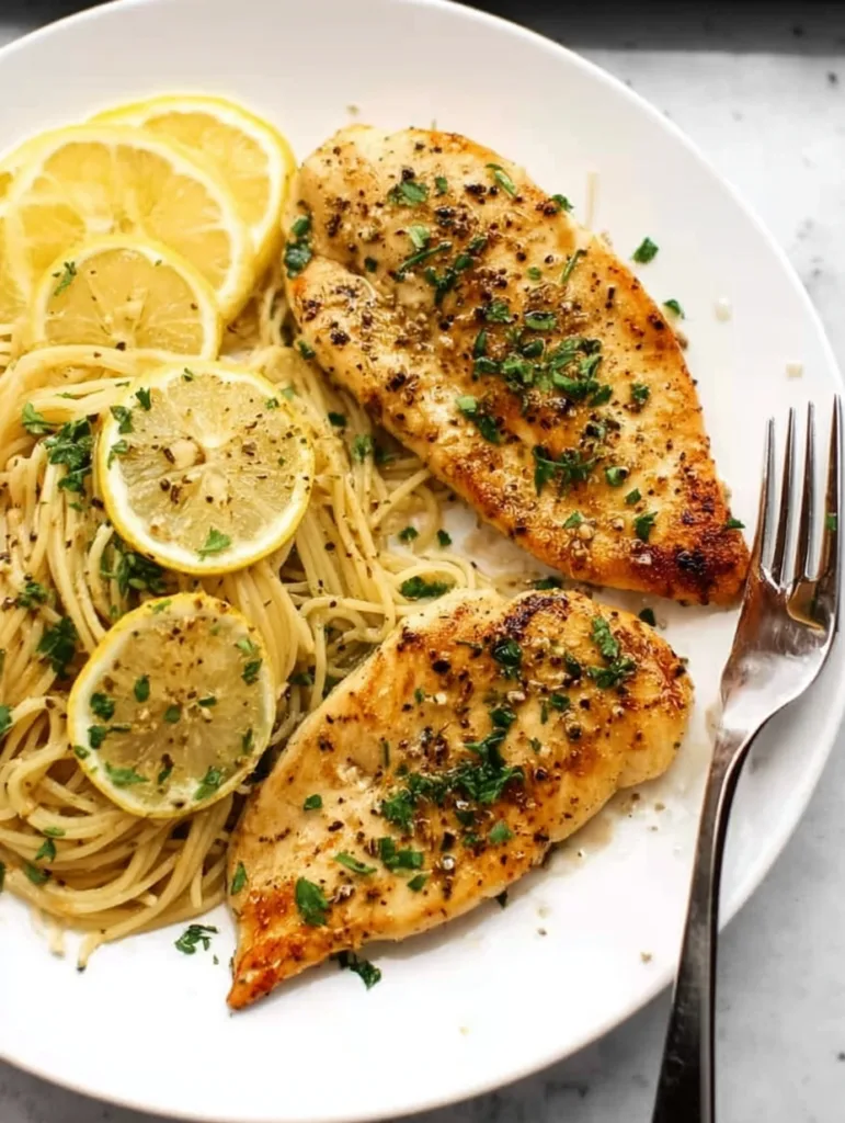 Simple Lemon Pepper Chicken Breasts