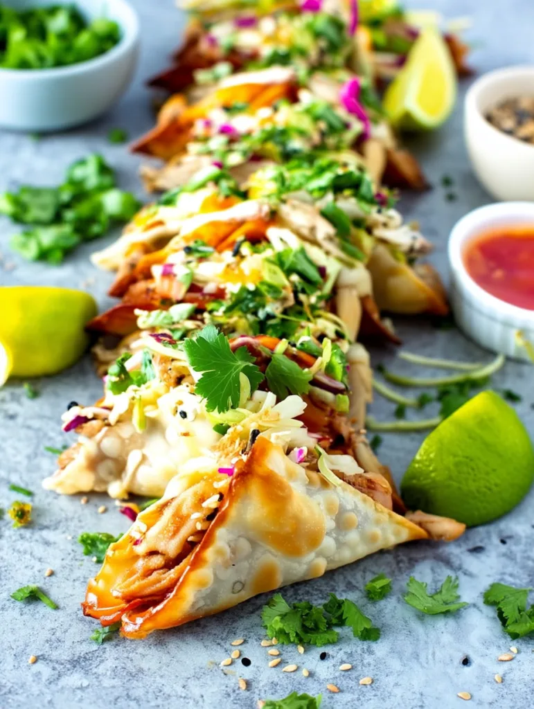 Applebee’s Chicken Wonton Tacos