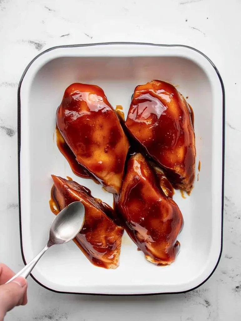 BBQ Cheddar Chicken Bake