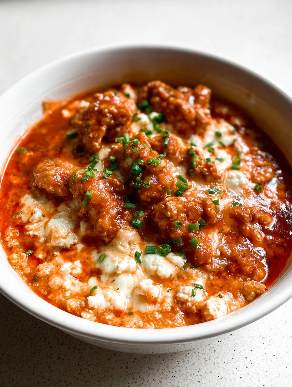 Cottage Cheese Chicken Parm Bowl