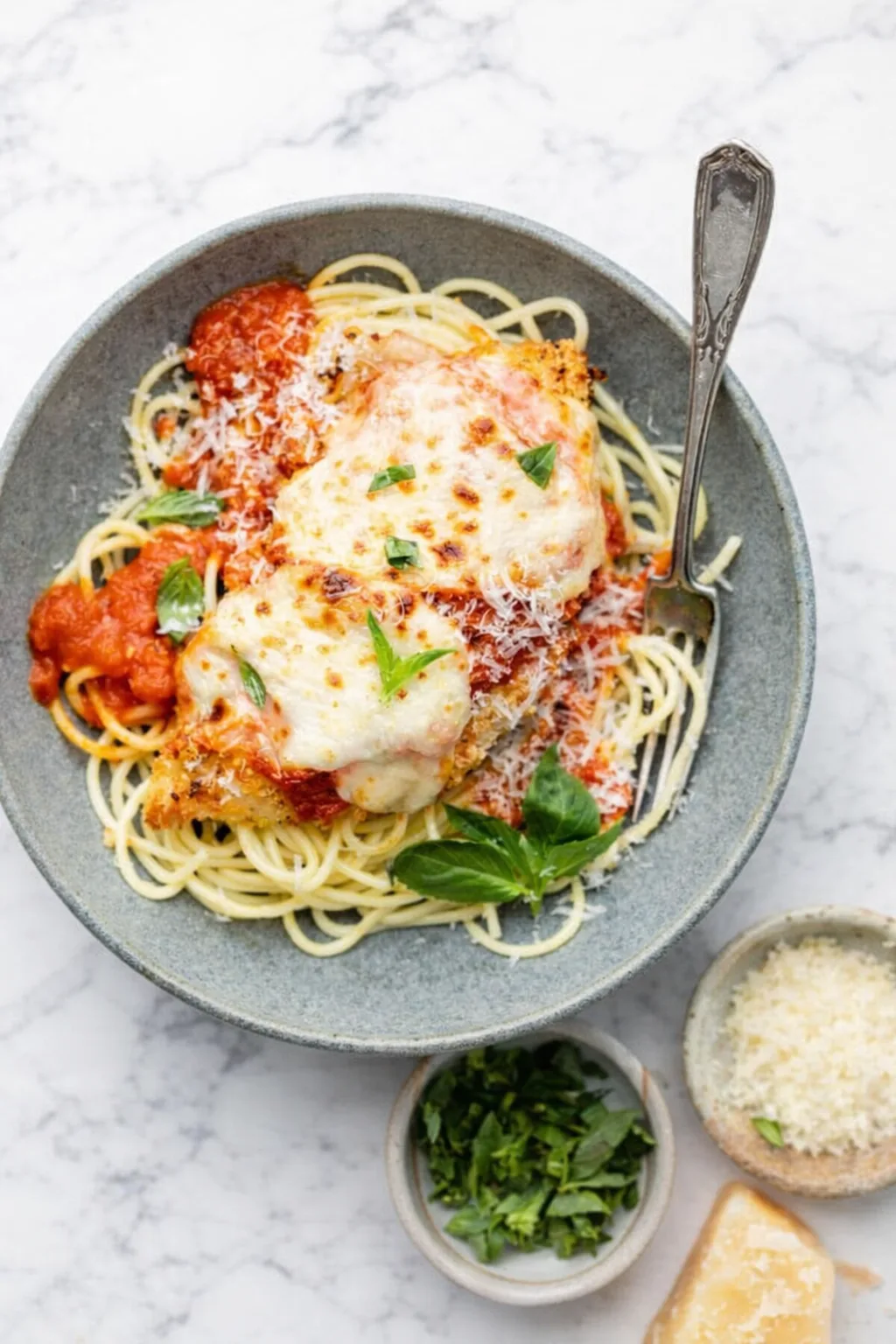 Healthy Oven Baked Chicken Parmesan