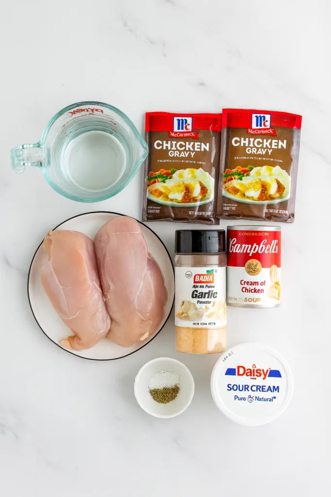 Crockpot Chicken and Gravy