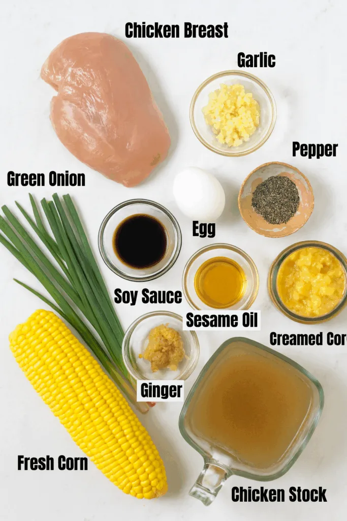 Chinese Chicken and Sweet Corn Soup