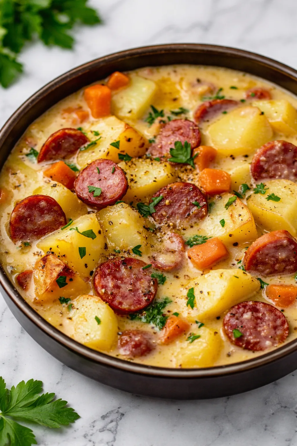 Kielbasa Potato Soup