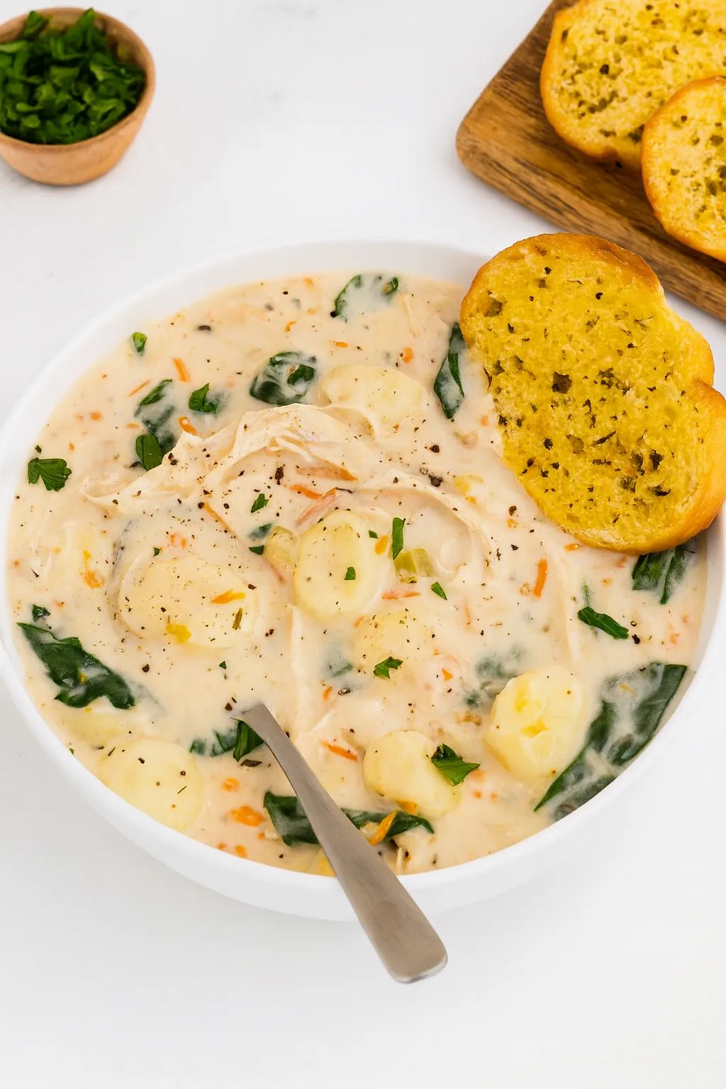 Crockpot Chicken Gnocchi Soup