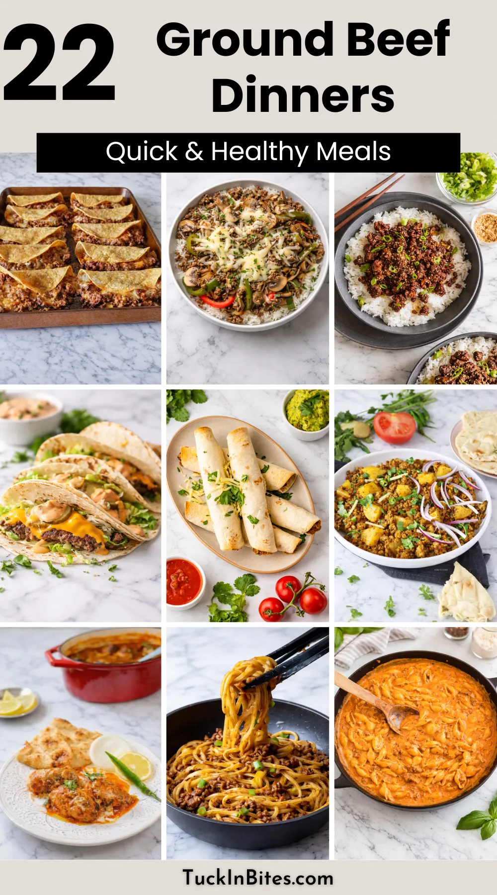 22 Easy Ground Beef Dinner Recipes for Busy Nights