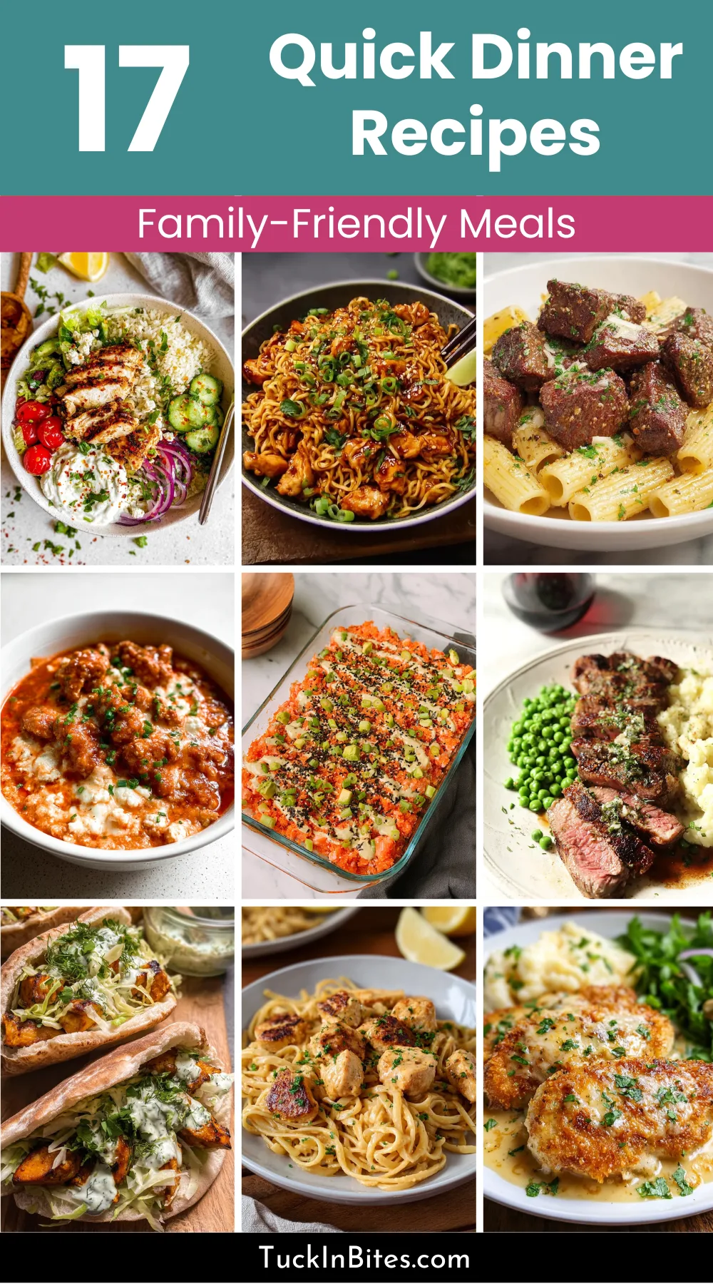 17 Easy Dinner Recipes for Quick Weeknight Meals
