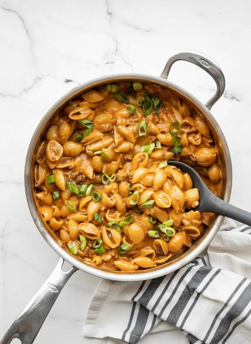 Easy Cheeseburger Pasta