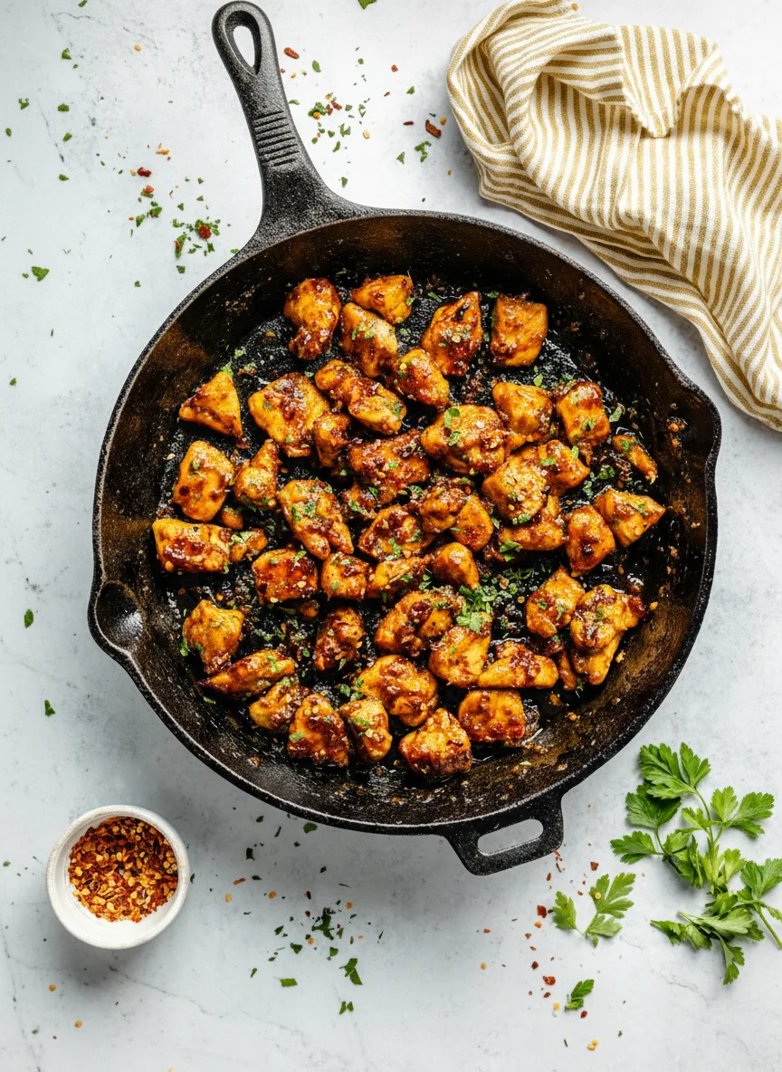 Honey Garlic Chicken Bites