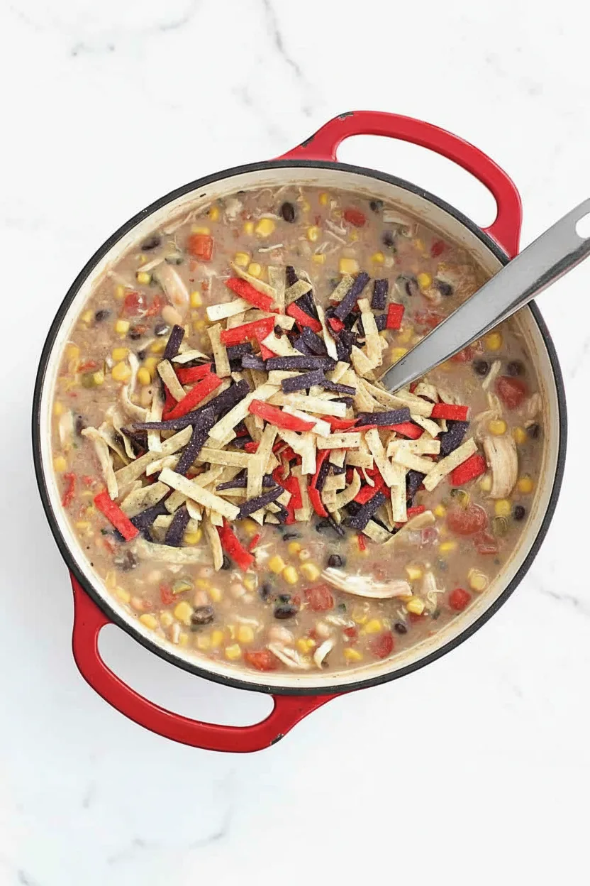 Homemade Chick-fil-A Chicken Tortilla Soup