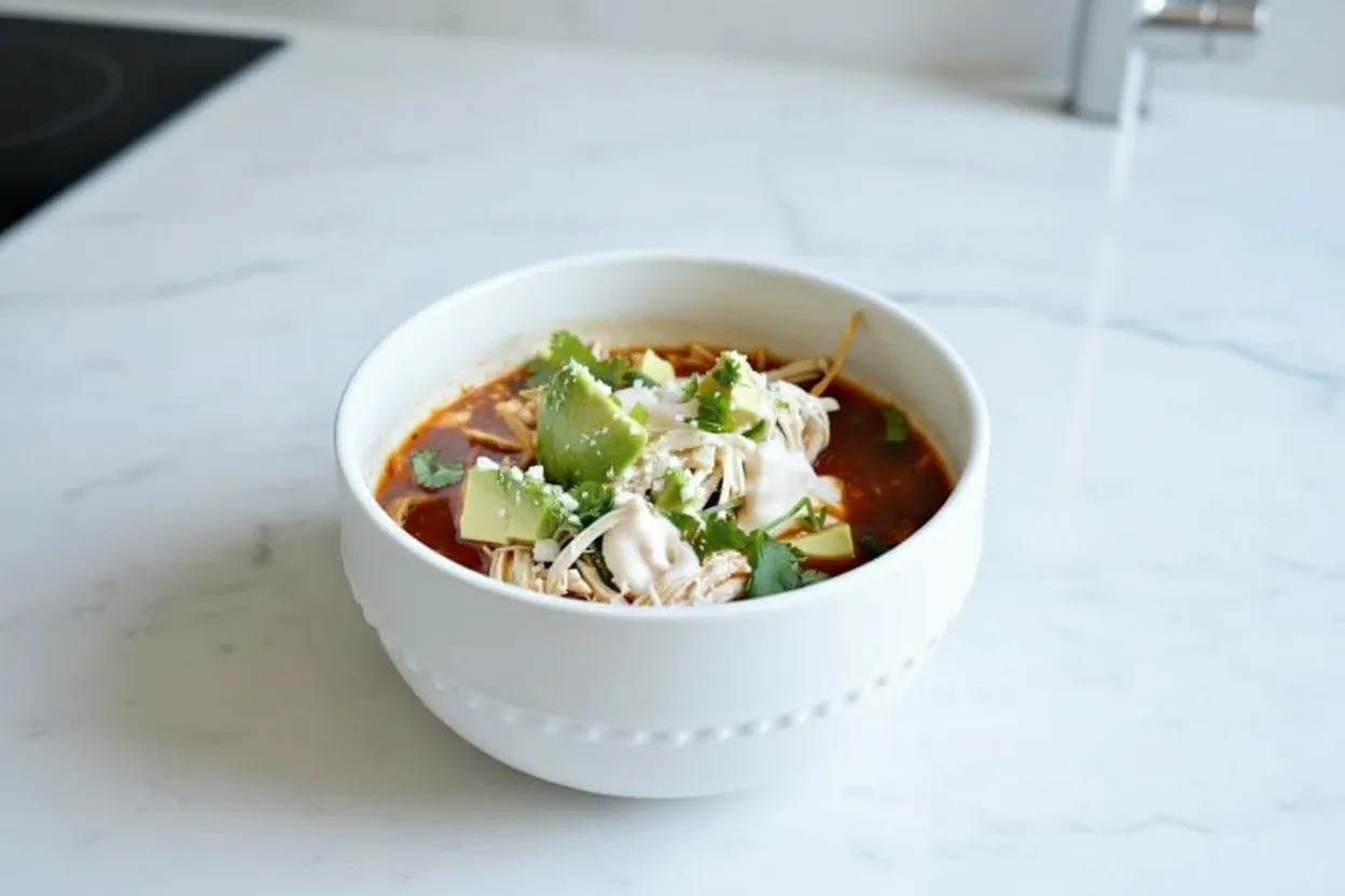Mexican Chicken Tortilla Soup Recipe