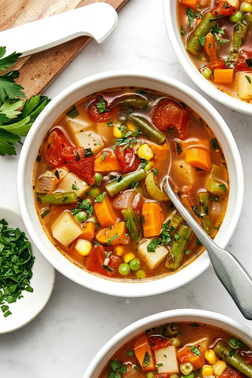 Vegetable Soup Recipe (Seriously the Best!)