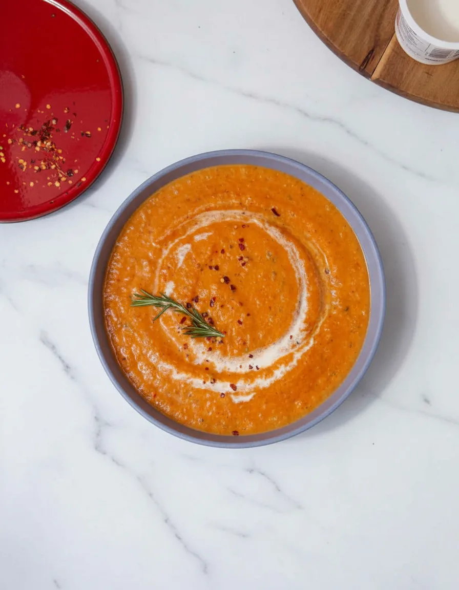 Roasted Vegetable Soup: Smooth and Creamy