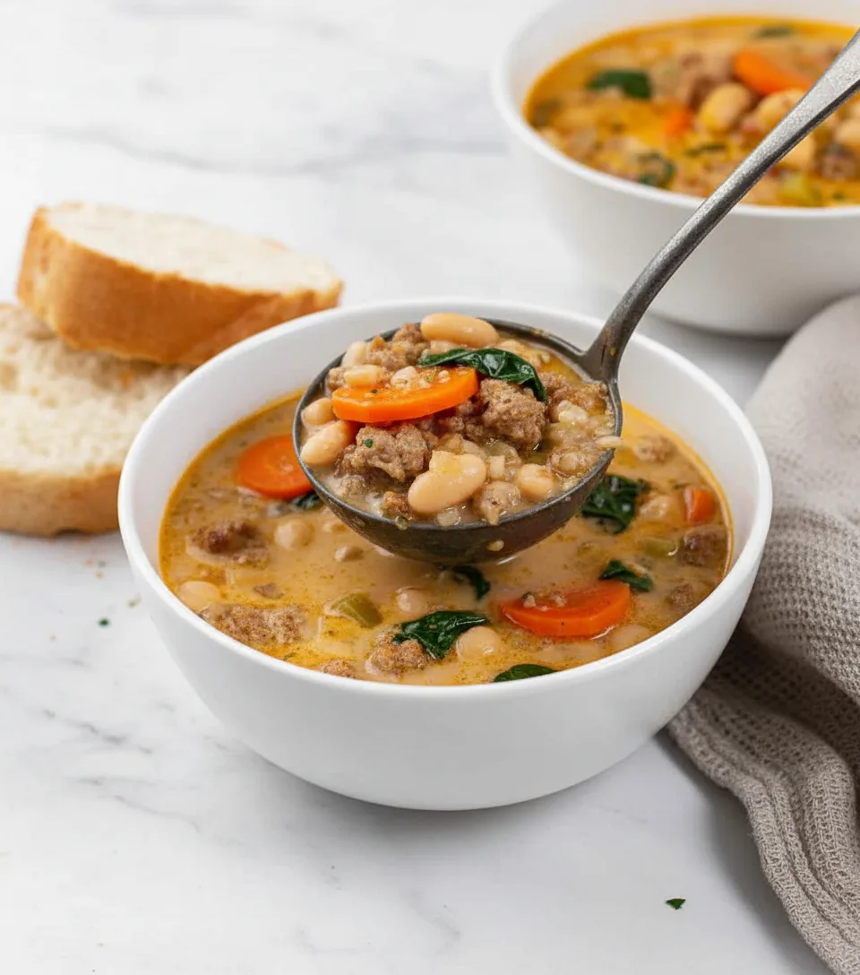 Tuscan White Bean Soup Recipe