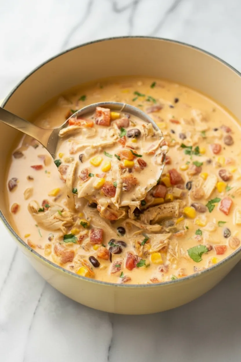 Easy Chicken Taco Soup