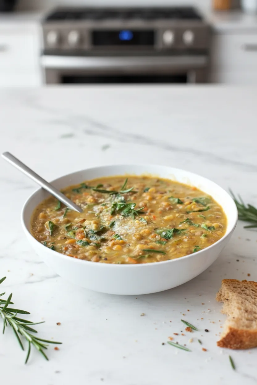 Veggie Loaded Lentil Soup