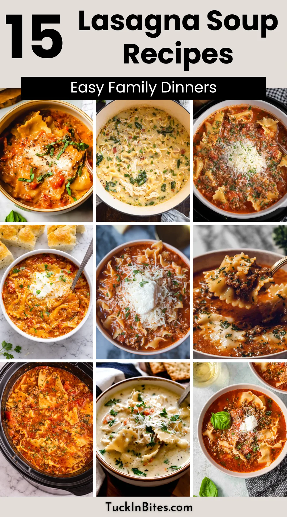 15 Best Lasagna Soup Recipes for Easy Family Dinners