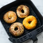 15 Minute Air Fryer Bagels
