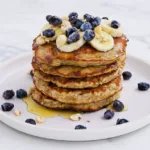 3 Ingredient Banana Oatmeal Pancakes