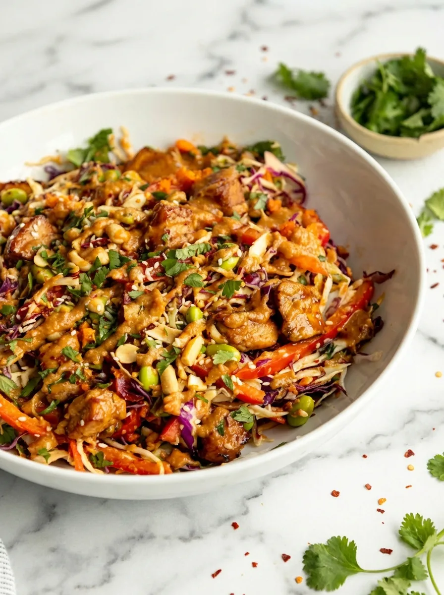 Asian Chicken Crunch Salad