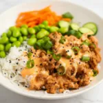 Bang Bang Ground Turkey Rice Bowls