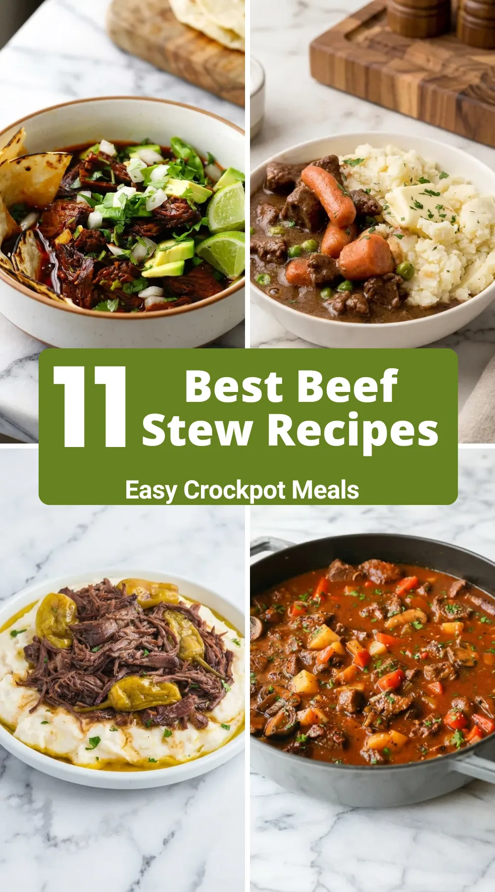 11 Best Beef Stew Crock Pot Recipes for Easy Meals