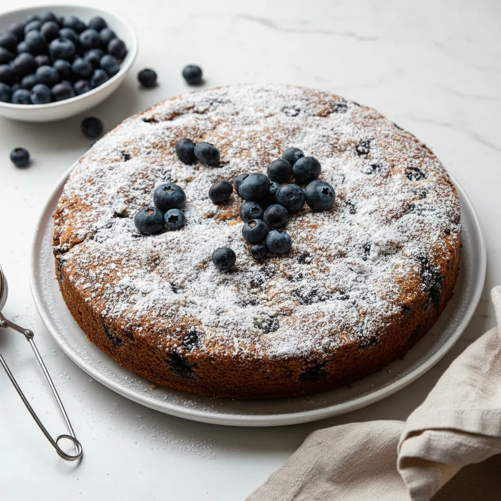 Blueberry Cream Cheese Coffee Cake