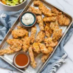 Buffalo Ranch Baked Chicken Strips