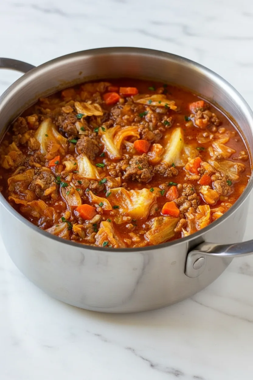 Cabbage Roll Soup
