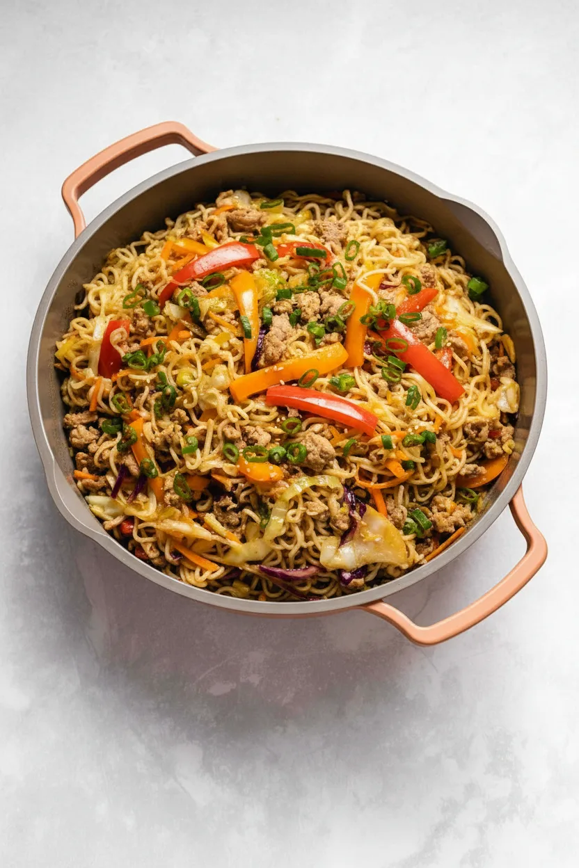 Chicken Ramen Stir Fry (30 minutes)