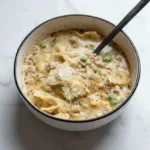 Creamy Italian Ground Chicken Soup